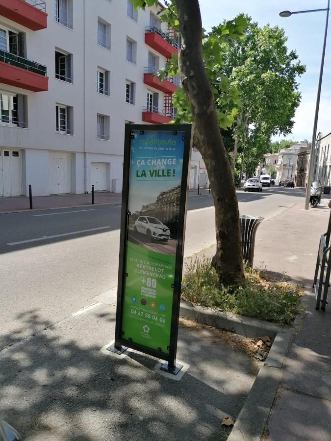 T2 proche Centre historique Gare St-Roch avec Parking Lägenhet Montpellier Exteriör bild