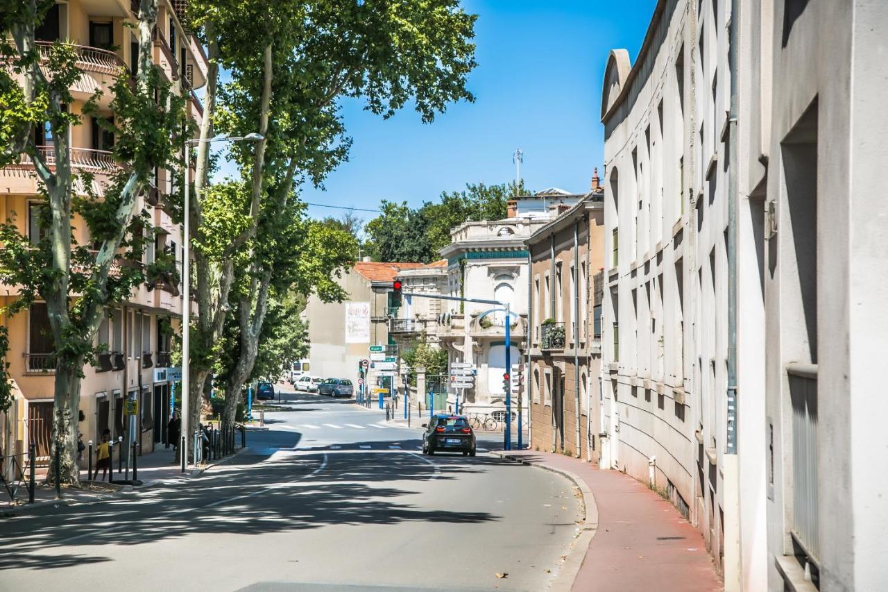T2 proche Centre historique Gare St-Roch avec Parking Lägenhet Montpellier Exteriör bild